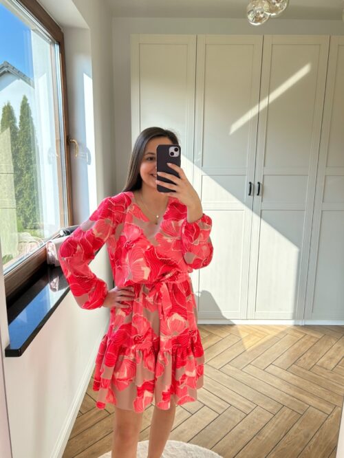 Sukienka Sara z paseczkiem